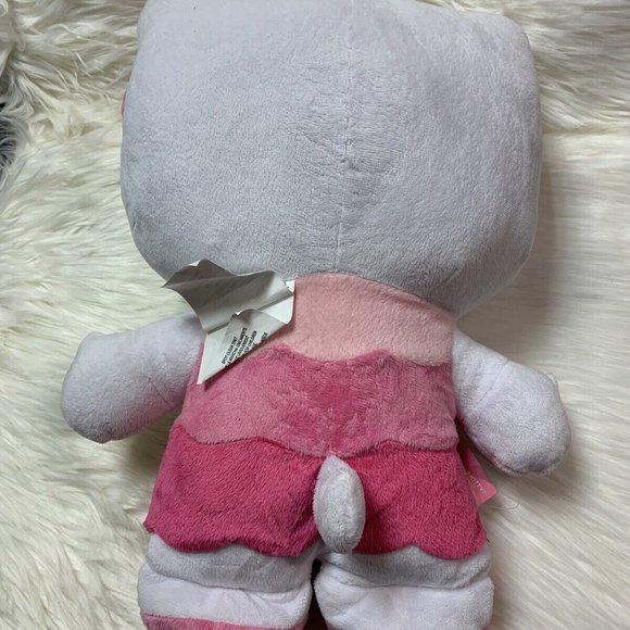 Hello Kitty Large Big Soft Pillow Plush Pink Dress & Bow 16" - Picture 6 of 7